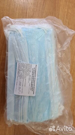 Маска одноразовая медицинская