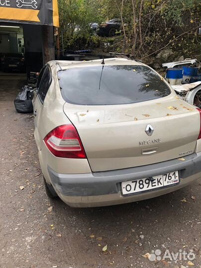 Renault megane 2 разбор