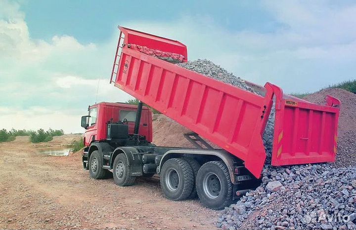 Щебень гравийный 5-20