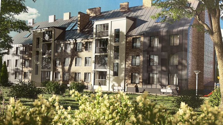 2-к. квартира, 75 м², 3/4 эт.