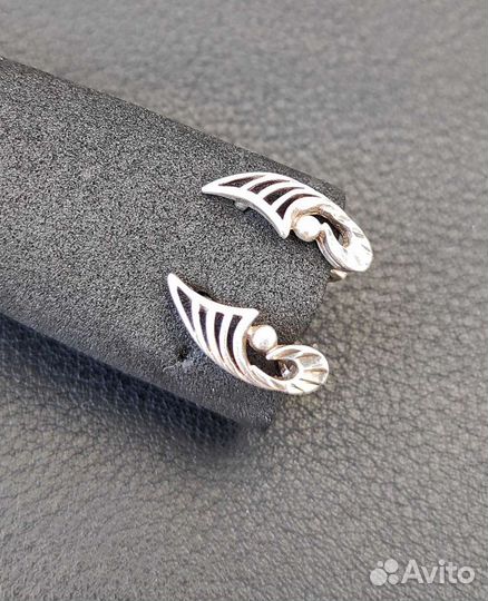 Серьги серебро