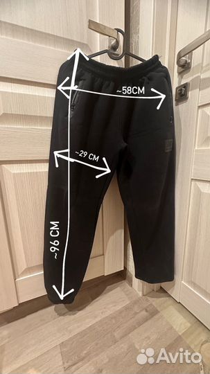 Штаны утепленные широкие (на полного мальчика)