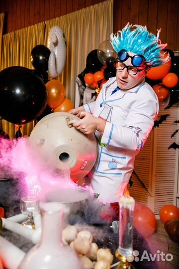 Научное шоу Крио шоу Химическое шоу Аниматоры