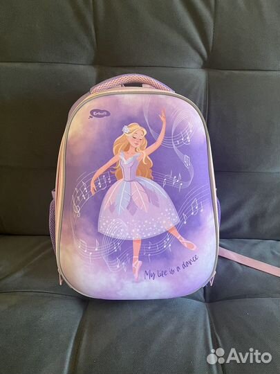 Рюкзак школьный для девочки бу