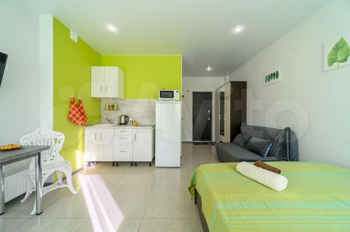 Апартаменты-студия, 35 м², 2/4 эт.