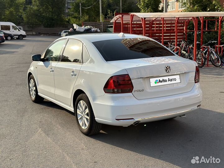 Volkswagen Polo 1.6 AT, 2016, 207 500 км