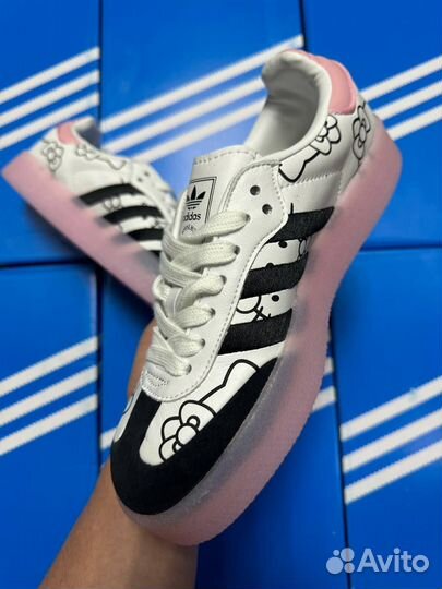 Кроссовки Adidas Samba x Hello Kitty