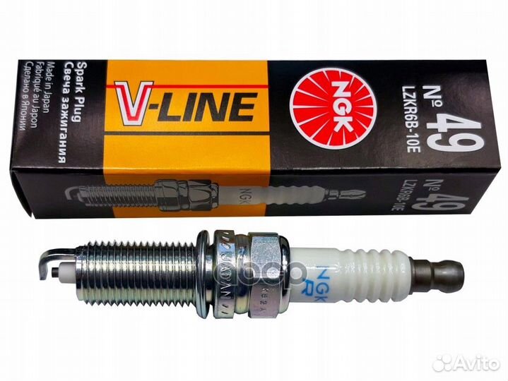 Свеча зажигания VL49 lzkr6B-10E NGK 91450 KIA
