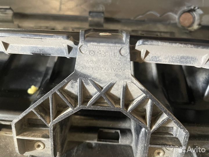 Диффузор на Mercedes W205