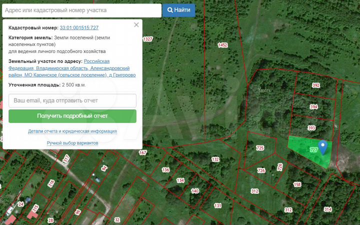 Участок 1,42 га (ИЖС)