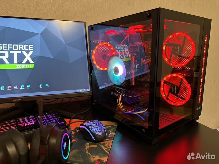 Супер Игровой компьютер RTX 2060 Super с Wi-Fi