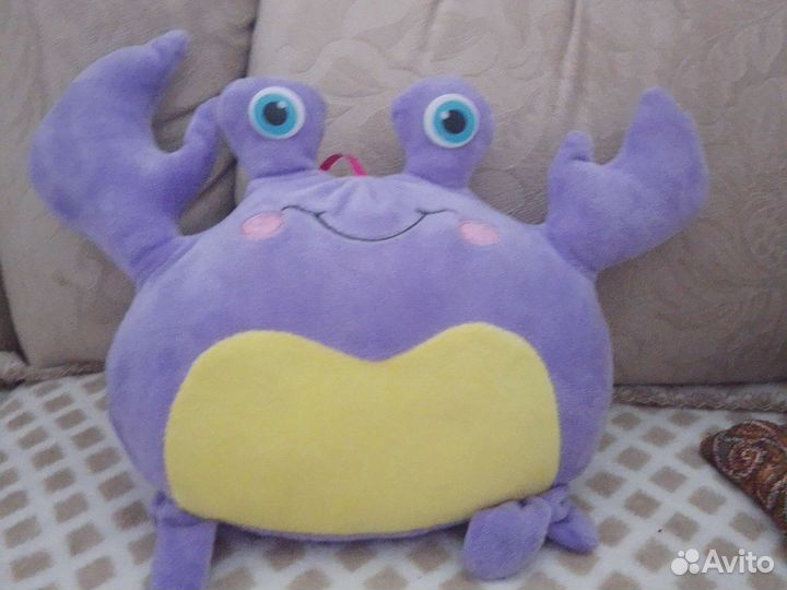 Плюшевый краб