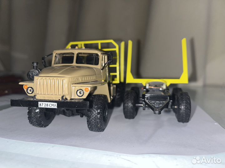 Урал 4320 Элекон лесовоз