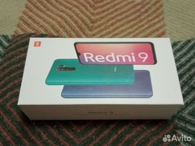 Коробка от телефона xiaomi redmi 9