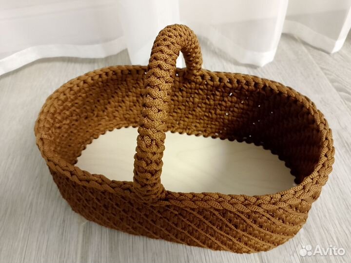 Корзина из полиэфирного шнура