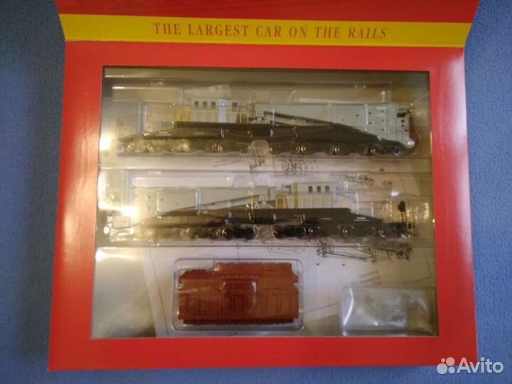 Транспортер 380-тонный 32-осный с грузом 