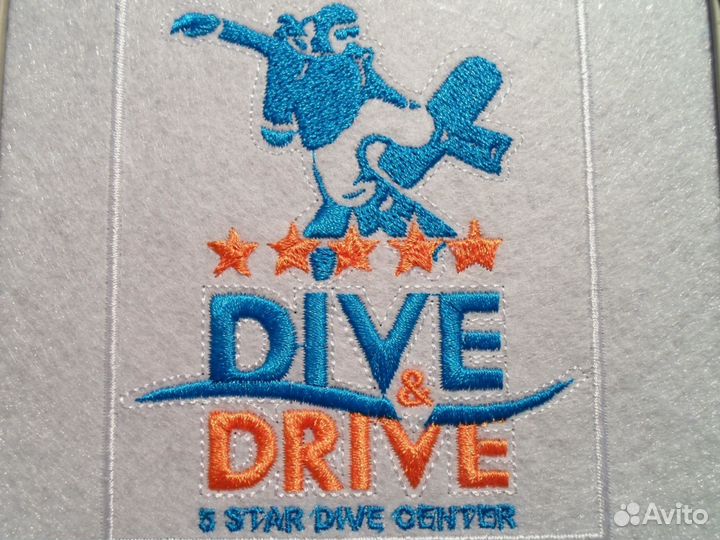 Вышивка машинная на заказ