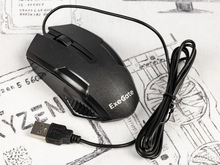 Офисная мышь ExeGate SH-9025