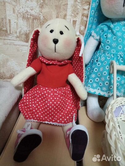 Зайки ручной работы