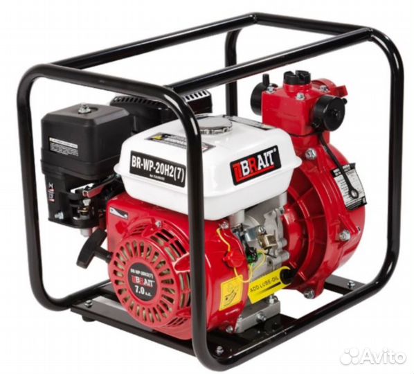 Мотопомпа Brait BR WP-20H2 высоконапорня