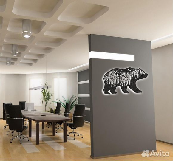 Деревянное панно