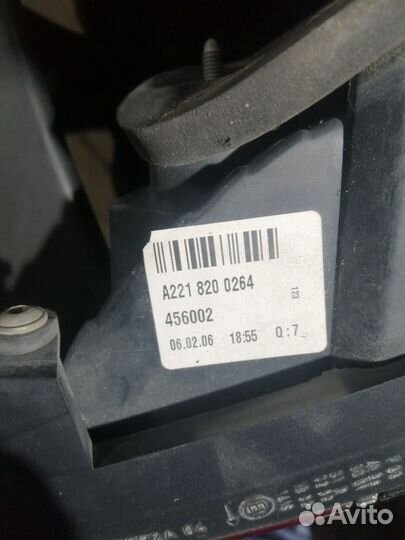 Фонарь задний левый и правый