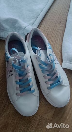 Спортивный костюм на флисе женский + кеды 37 р