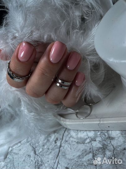 Маникюр с покрытием гель лак