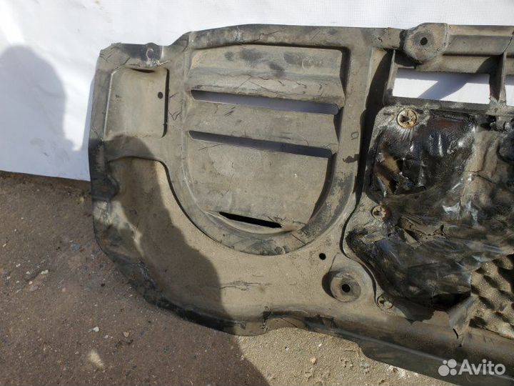 Защита двигателя задняя Mercedes-Benz Ml350D W166