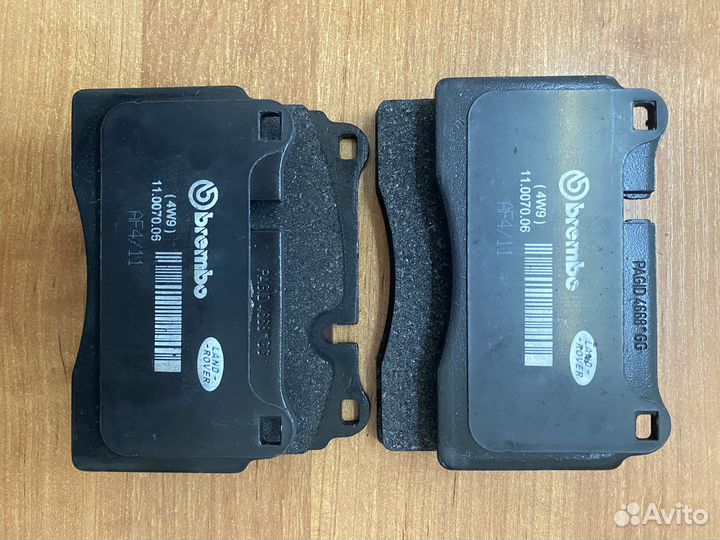 Колодки тормозные передние SFP500070 RR3, Sport