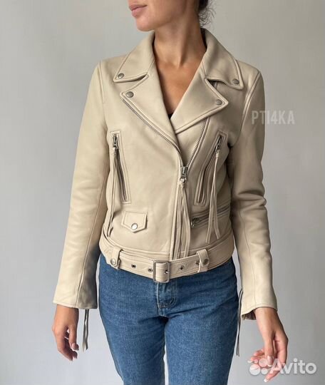 Кожаная куртка Acne studios