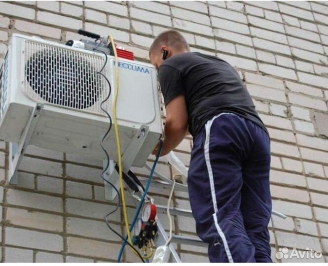 Продажа кондиционеров, установка, закладка трасс