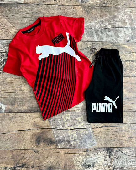Костюм с шортами для мальчика Турция Puma 104-134