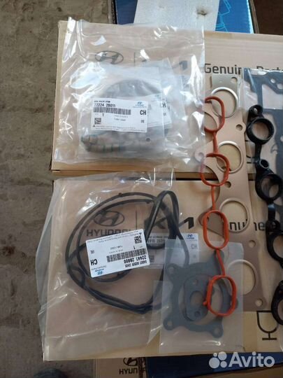 Прокладка двигателя hyundai kia 1.6 g4fc g4fg