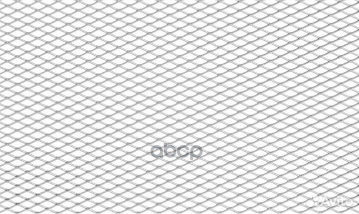 Облицовка радиатора (сетка) алюминий 100 х 20 с