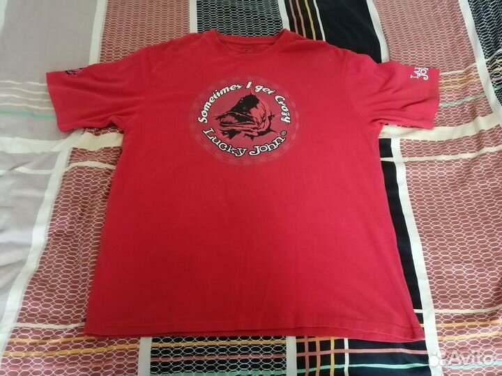 Lucky John толстовка(L) + футболка(M)