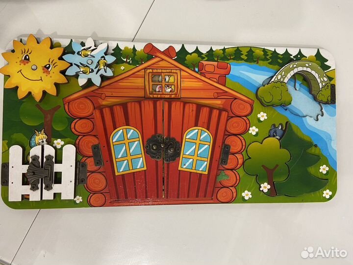 Развивающая доска Нескучные игры Козлята и волк