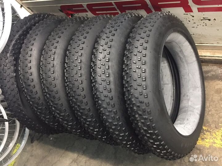 Покрышка велокамера 20-4.0, 26-4.0, 16-3.0, 18-2.5