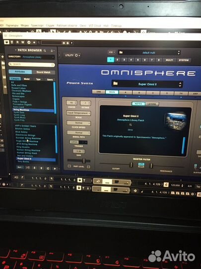 Синтезатор Nexus и Omnisphere