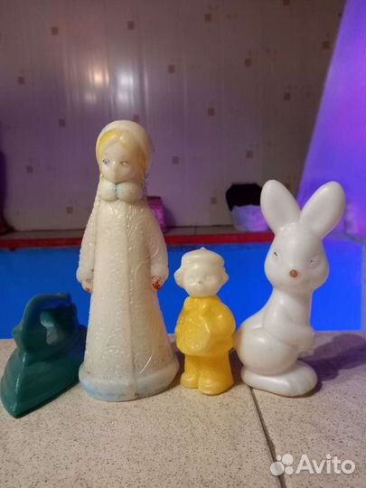 Игрушки из пластмассы СССР