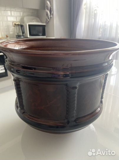 Керамические горшки для цветов бу