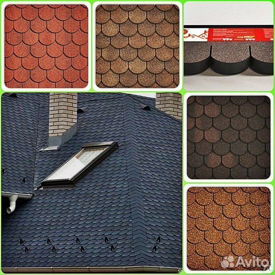 Гибкая черепица в наличии
