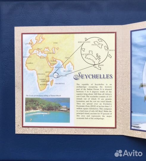 Сейшелы. Коллекционный набор из 6-ти монет