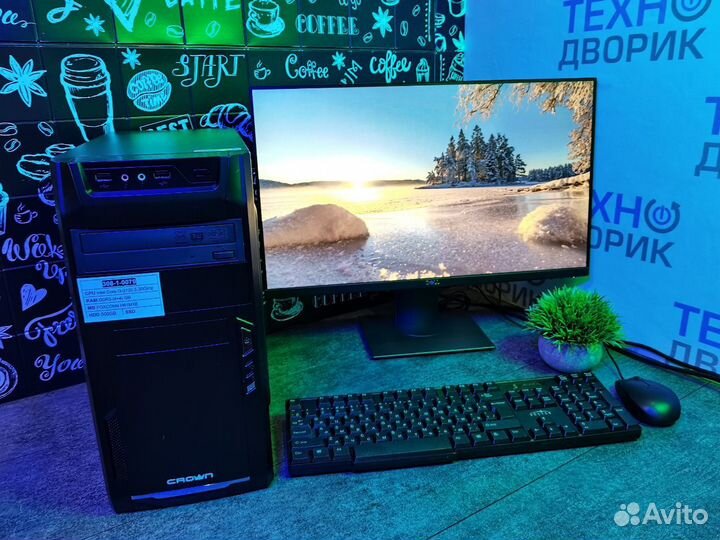 Компьютер i3-2120 DDR 8gb HDD 500gb