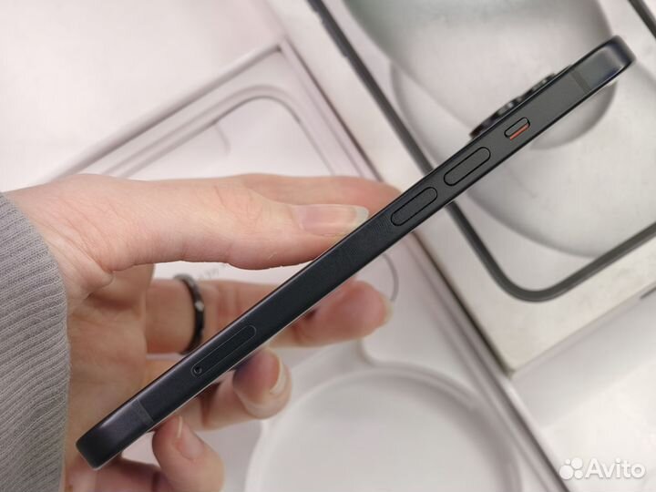 АКБ 100) iPhone 15 128Gb Black Sim+Esim