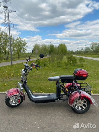 Электробайк Citycoco x11pro Trike от производителя