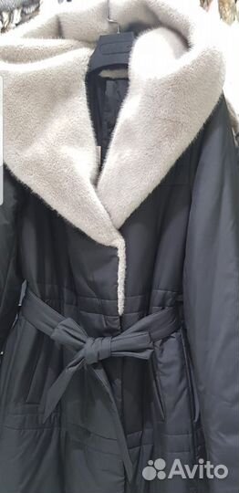 Пуховик женский 48 50 длинный