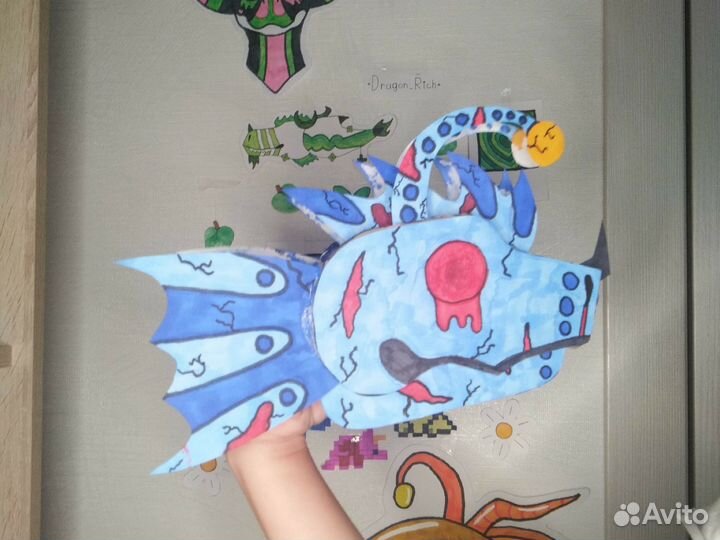 Дракон на руку