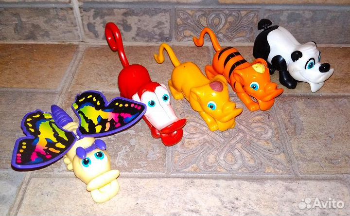 Ретро игрушки из чупа чупс