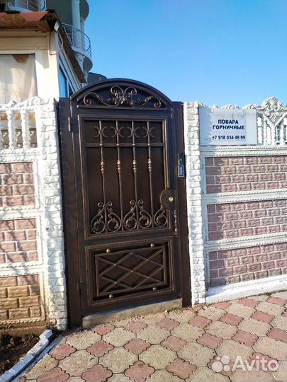 Кованная калитка